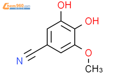Benzonitrile, 3,4-dihydroxy-5-methoxy-结构式图片|89029-13-0结构式图片