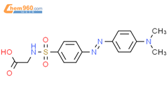 Glycine,N-[[4-[[4-(dimethylamino)phenyl]azo]phenyl]sulfonyl]- (9CI)