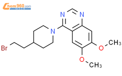 Quinazoline, 4-[4-(2-bromoethyl)-1-piperidinyl]-6,7-dimethoxy-结构式图片|89150-96-9结构式图片