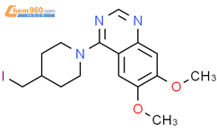 Quinazoline, 4-[4-(iodomethyl)-1-piperidinyl]-6,7-dimethoxy-结构式图片|89150-98-1结构式图片