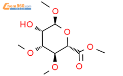 3,4-二-O-甲基-α-D-甘露糖苷酸甲基酯结构式图片|89177-28-6结构式图片