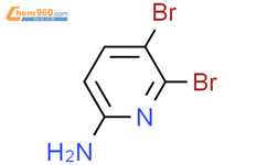 5,6-二溴吡啶-2-胺结构式图片|89284-11-7结构式图片