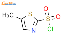 5-甲基噻唑-2-磺酰氯结构式图片|892878-72-7结构式图片