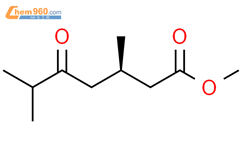 Heptanoic acid, 3,6-dimethyl-5-oxo-, methyl ester, (R)-结构式图片|89393-70-4结构式图片