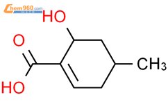 (4r,6s)-(9ci)-6-羟基-4-甲基-1-环己烯-1-羧酸