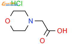 吗啉-4-乙酸盐酸盐结构式图片|89531-58-8结构式图片