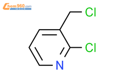 2-氯-3-氯甲基吡啶结构式图片|89581-84-0结构式图片