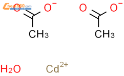 乙酸镉水合物结构式图片|89759-80-8结构式图片