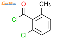 2-氯-6-甲基苯甲酰氯结构式图片|89894-44-0结构式图片