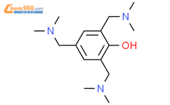 2,4,6-三(二甲氨基甲基)苯酚结构式图片|90-72-2结构式图片