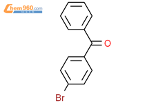 4-溴-二苯甲酮结构式图片|90-90-4结构式图片