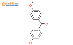 4,4'-二甲氧基二苯甲酮结构式图片|90-96-0结构式图片