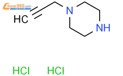 1-(2-丙炔)哌嗪双盐酸盐结构式图片|90000-39-8结构式图片