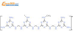 三聚氰胺甲醛树脂结构式图片|9003-08-1结构式图片