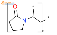 聚乙烯吡咯烷酮结构式图片|9003-39-8结构式图片