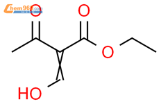 Butanoic acid, 2-(hydroxymethylene)-3-oxo-, ethyl ester结构式图片|90049-73-3结构式图片