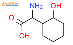 2-氨基-2-（2-羟基环己基）乙酸结构式图片|90205-41-7结构式图片