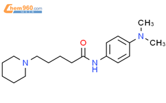 N-[4-(dimethylamino)phenyl]-5-piperidin-1-ylpentanamide