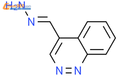 4-噌啉甲醛腙结构式图片|90323-60-7结构式图片