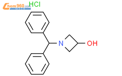 1-二苯甲基-3-羟基氮杂环丁烷盐酸盐