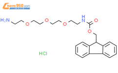 芴甲氧羰基-PEG3-胺盐酸盐结构式图片|906079-91-2结构式图片