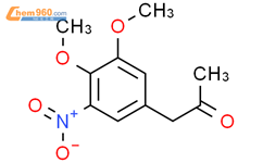1-(3,4-dimethoxy-5-nitrophenyl)propan-2-one结构式图片|90617-62-2结构式图片