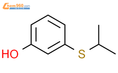 3-(Propan-2-ylsulfanyl)phenol结构式图片|90673-51-1结构式图片