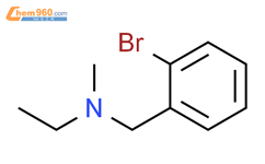 [(2-Bromophenyl)methyl](ethyl)methylamine结构式图片|90944-50-6结构式图片