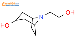 8-(2-hydroxyethyl)-8-azabicyclo3.2.1octan-3-ol结构式图片|90950-37-1结构式图片