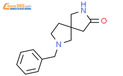7-苄基-2,7- 二氮杂螺[4,4]壬烷-3-酮结构式图片|909723-04-2结构式图片