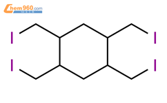 1,2,4,5-四(碘甲基)-环己烷结构式图片|91009-97-1结构式图片