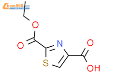 2,4-噻唑二羧酸 2-乙酯结构式图片|911466-96-1结构式图片