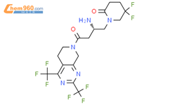 1 2S 2 Amino 4 2 4 Bis Trifluoromethyl 6 8 Dihydro 5H Pyrido 3 4 D Pyrimidin 7 Yl 4