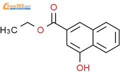 4-羟基萘-2-羧酸乙酯结构式图片|91307-39-0结构式图片