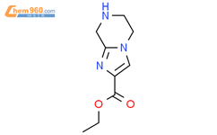 5,6,7,8-四氢咪唑并[1,2-a]吡嗪-2-甲酸乙酯结构式图片|91476-82-3结构式图片