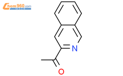 1-异喹啉-3-乙酮结构式图片|91544-03-5结构式图片