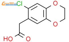 (7-chloro-2,3-dihydro-1,4-benzodioxin-6-yl)acetic acid