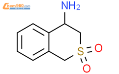 3,4-二氢-1H-S,S-二-氧代-异硫基苯并吡喃-4-胺盐酸盐结构式图片|916420-33-2结构式图片