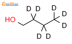 正丁醇-D7氘代结构式图片|91732-68-2结构式图片