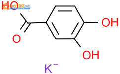 3,4-二羟基苯甲酸单钾盐结构式图片|91753-30-9结构式图片