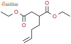 Diethyl 2-(but-3-en-1-yl)butanedioate结构式图片|917955-72-7结构式图片