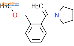 Pyrrolidine, 1-[1-[2-(methoxymethyl)phenyl]ethenyl]-结构式图片|917957-69-8结构式图片