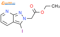 Ethyl 2-(3-iodopyrazolo[3,4-b]pyridin-2-yl)acetate,918485-15-1,深圳爱拓化学有限 ...