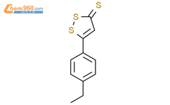 3H-1,2-Dithiole-3-thione, 5-(4-ethylphenyl)-结构式图片|918503-90-9结构式图片