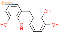 双(2,3-二羟基苯基)甲烷结构式图片|91903-59-2结构式图片