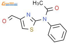 N-(4-甲酰基-1,3-噻唑-2-基)-n-苯乙酰胺结构式图片|91973-74-9结构式图片