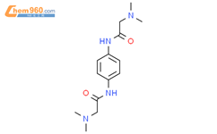 2-(dimethylamino)-N-[4-[[2-(dimethylamino)acetyl]amino]phenyl]acetamide