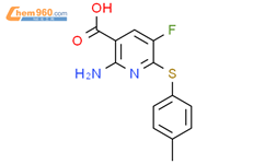 Amino Fluoro Methylphenyl Sulfanylpyridine Carboxylic Acid