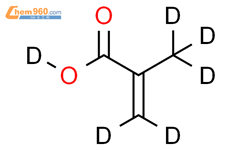 甲基丙烯酸-D6氘代内标结构式图片|92140-95-9结构式图片