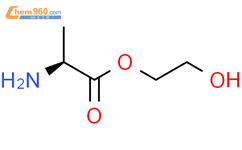 (9ci)-2-羟基乙酯L-丙氨酸结构式图片|92303-22-5结构式图片